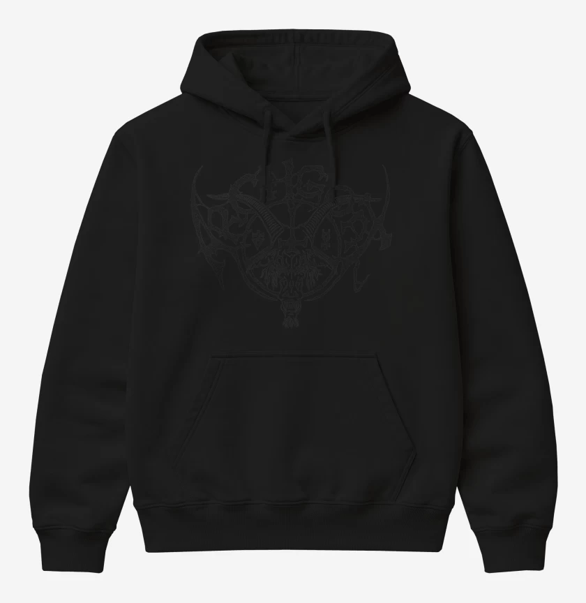Poleron Canguro básico Archgoat Logo N