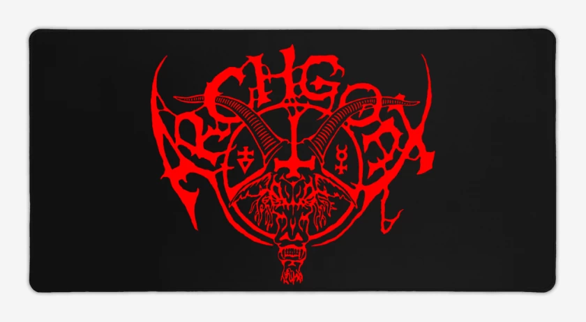 Mouse pad Gamer Negro de Archgoat Logo