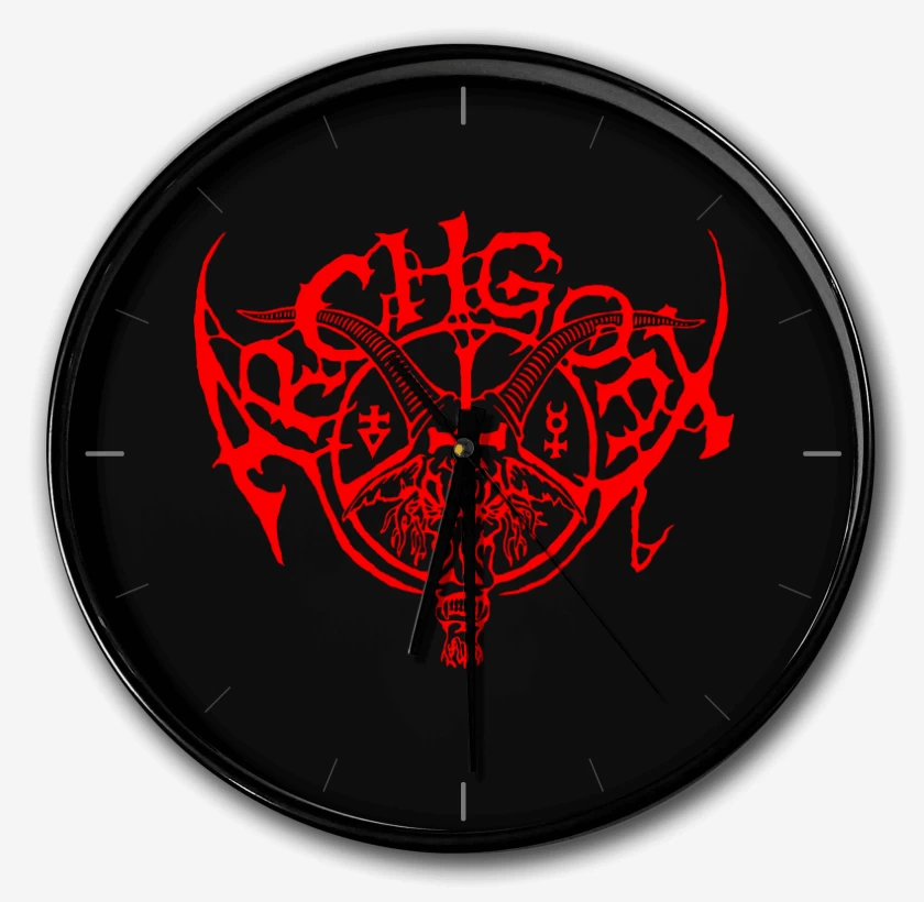 Reloj Negro de Archgoat Logo