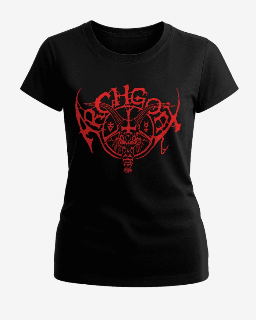 Polera de Mujer Negro de Archgoat Logo