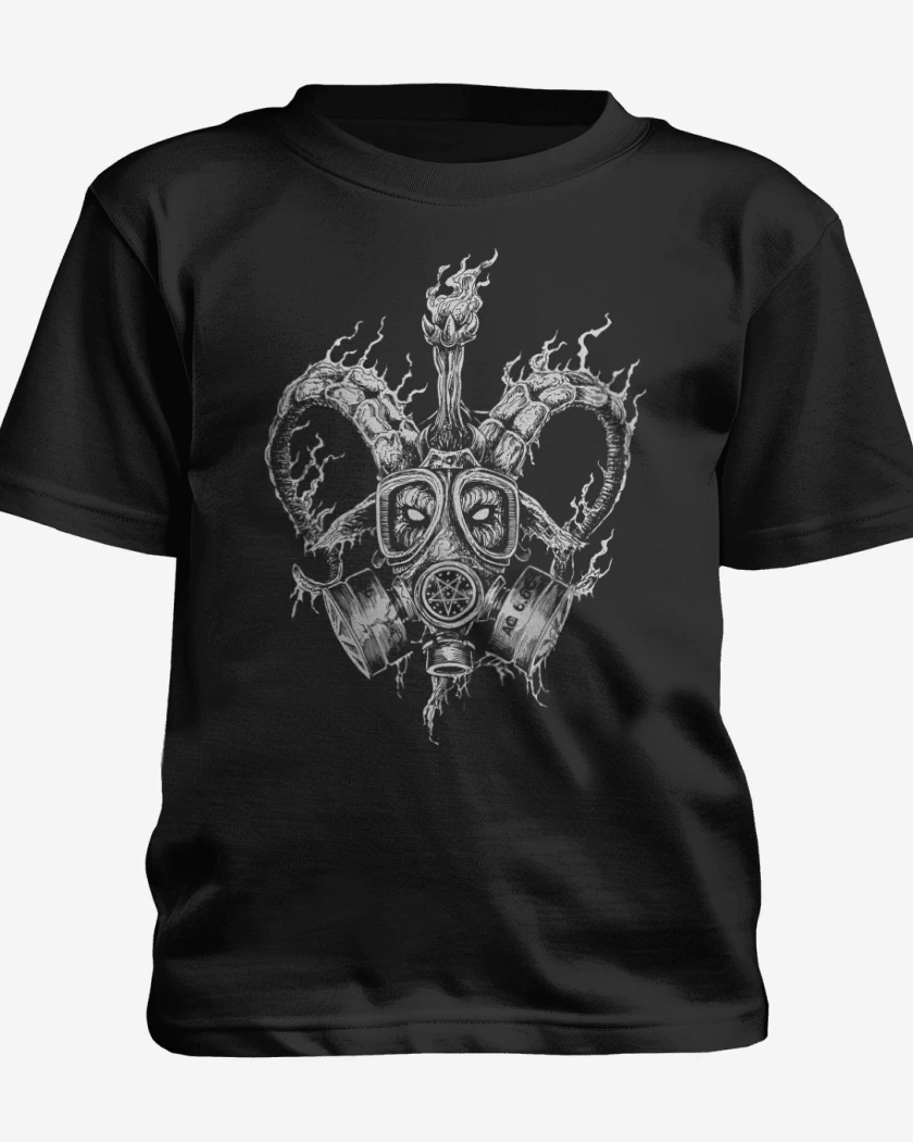 Polera de niño Negro de Archgoat 6.66