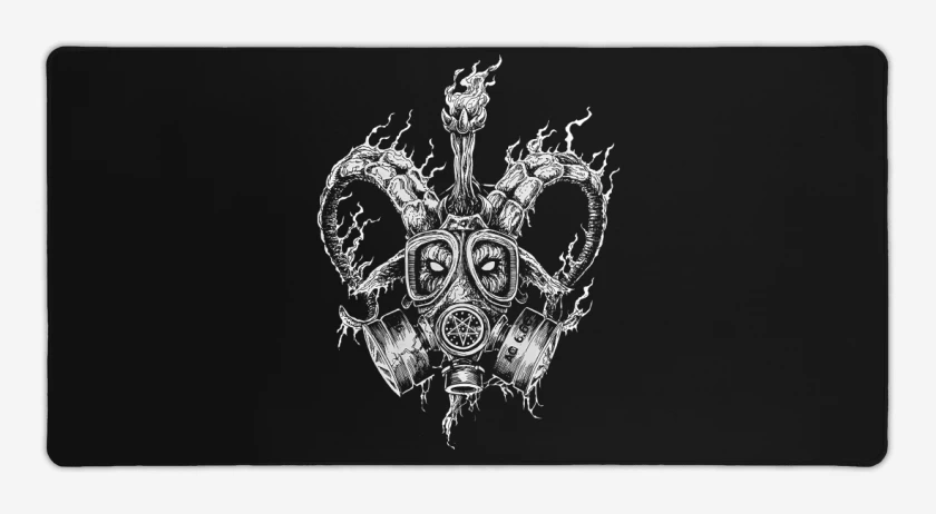 Mouse pad Gamer Negro de Archgoat 6.66