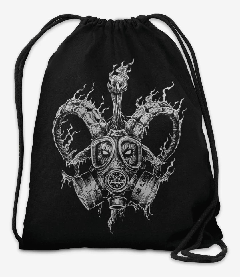 Mochila Negro de Archgoat 6.66