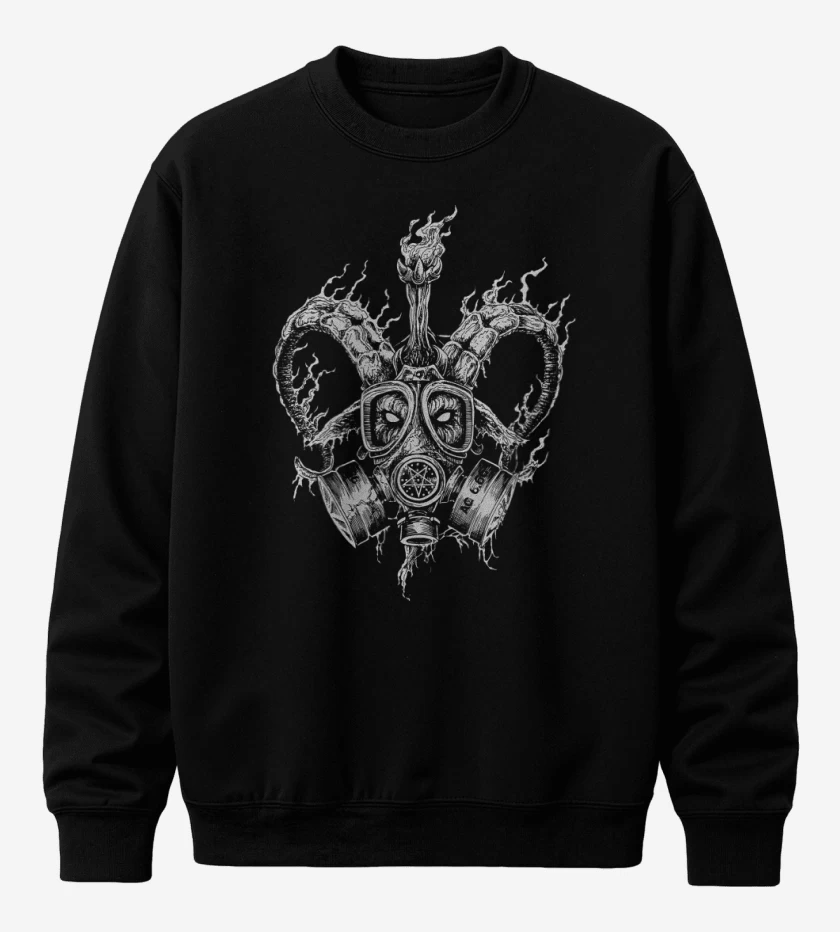 Poleron polo Negro de Archgoat 6.66