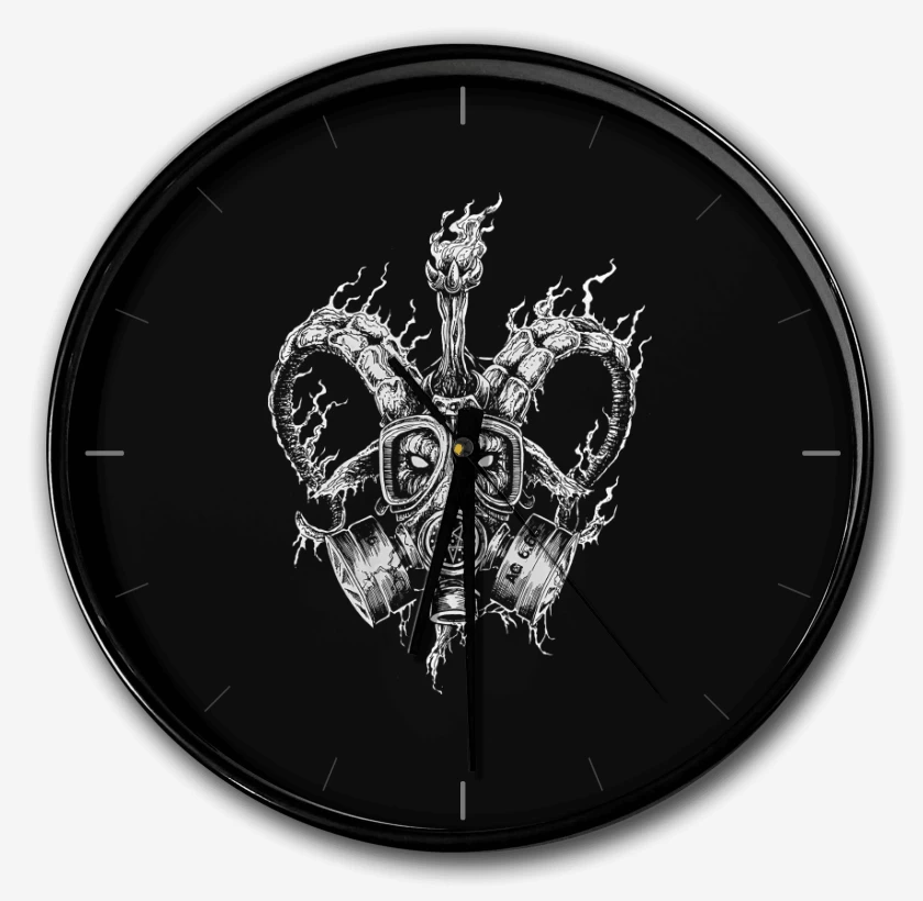 Reloj Negro de Archgoat 6.66
