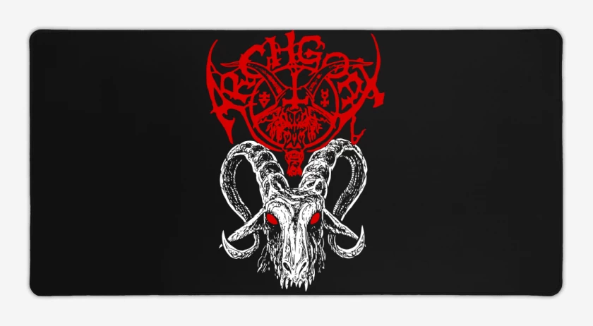 Mouse pad Gamer Negro de Archgoat Goat