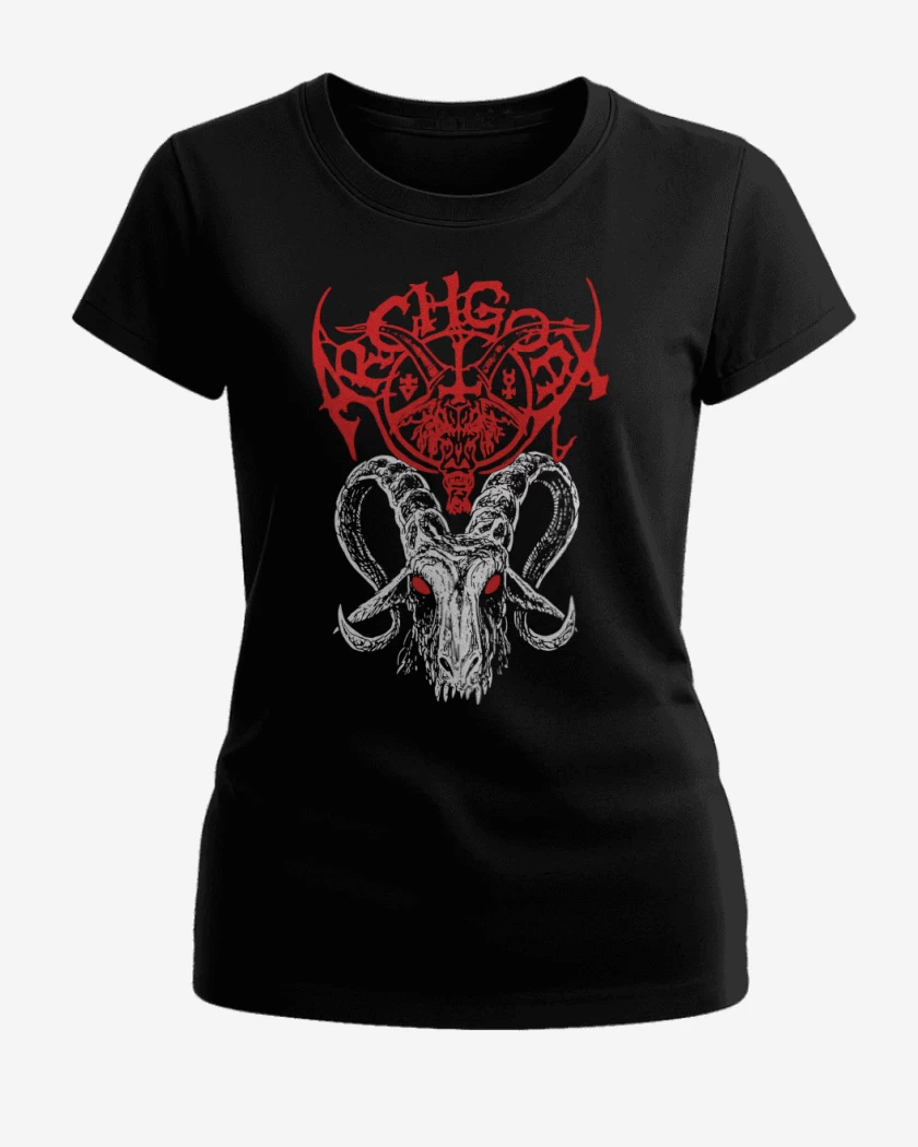 Polera de Mujer Negro de Archgoat Goat