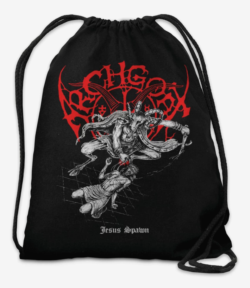 Mochila Negro de Archgoat Jesus Spawn