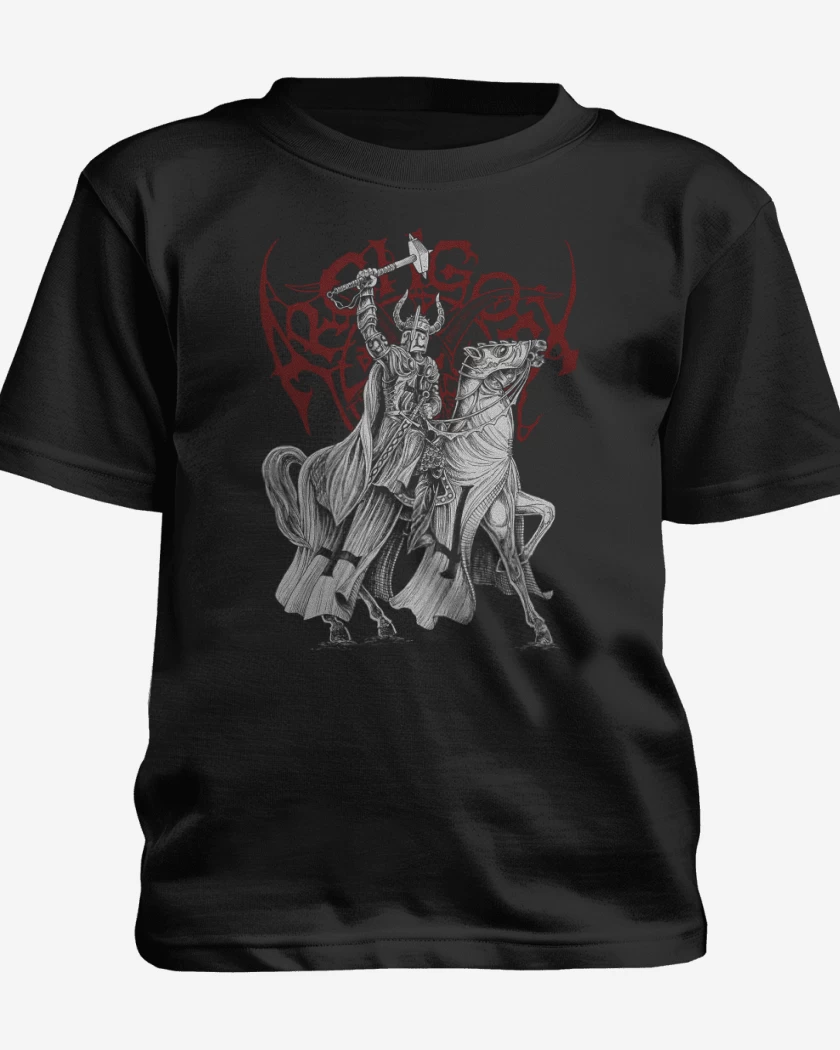 Polera de niño Negro de Archgoat Satanic Crusader