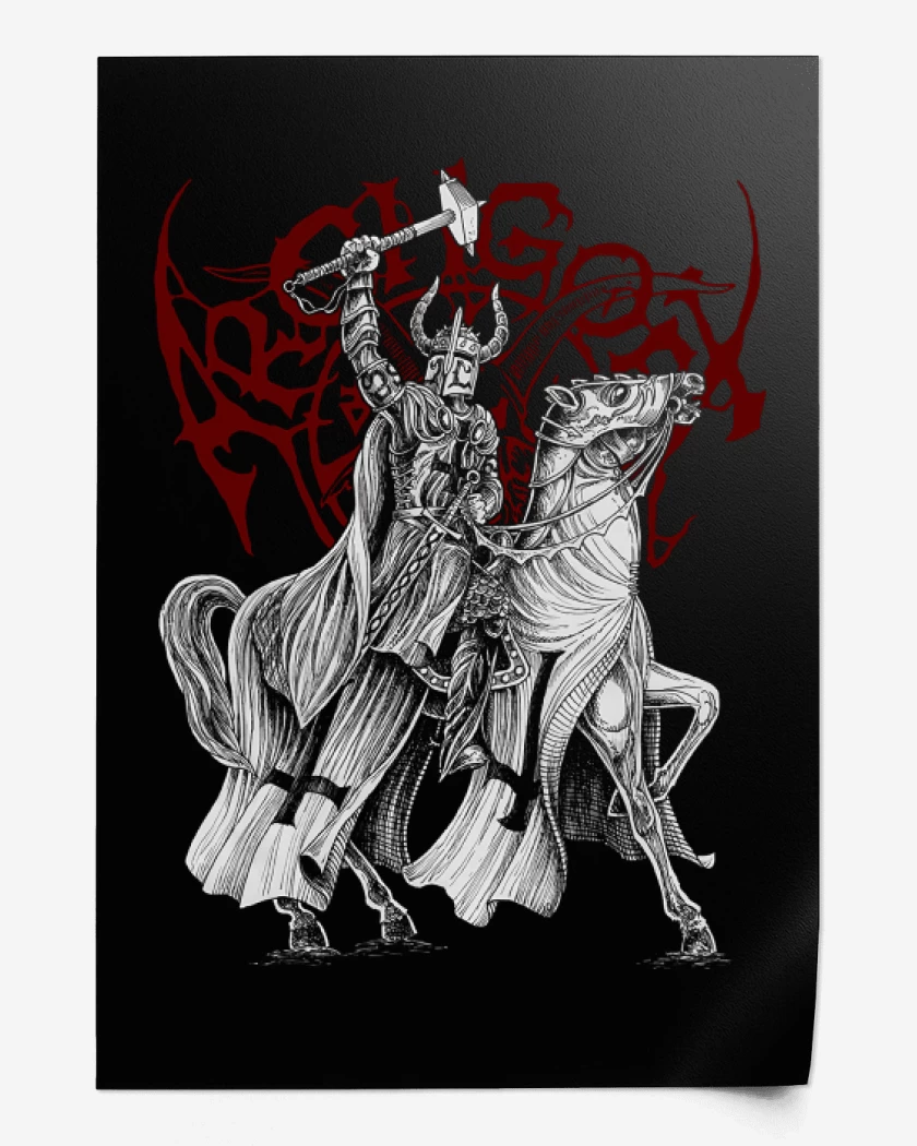 Print Archgoat Satanic Crusader