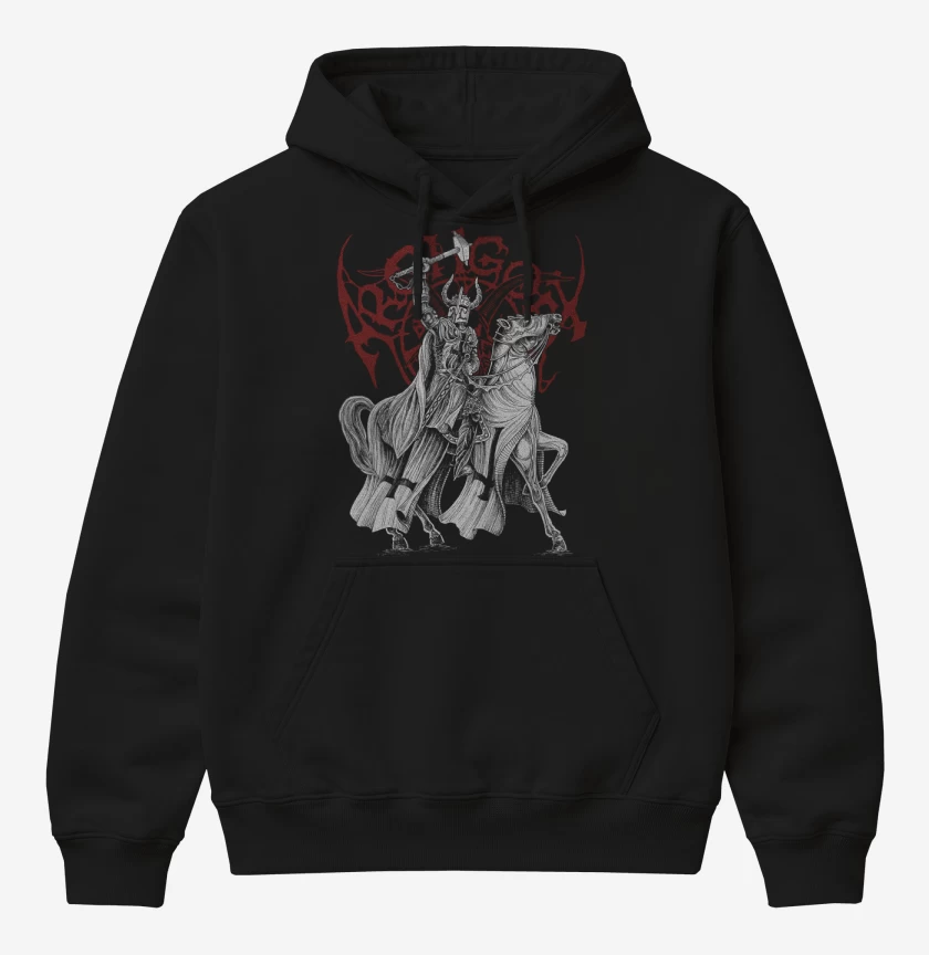 Poleron Canguro básico Archgoat Satanic Crusader
