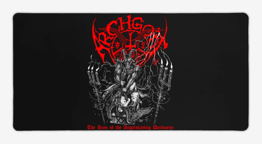 Mouse pad Gamer Negro de Archgoat The Aeon