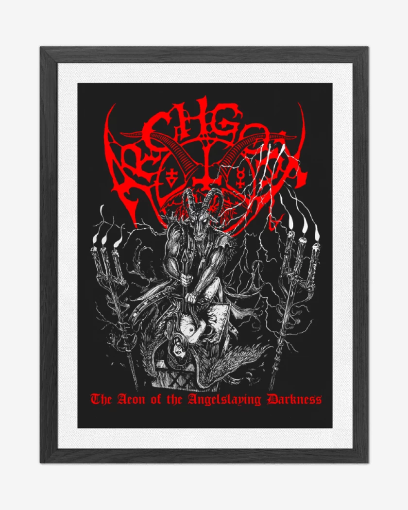 Cuadro decorativo Negro de Archgoat The Aeon