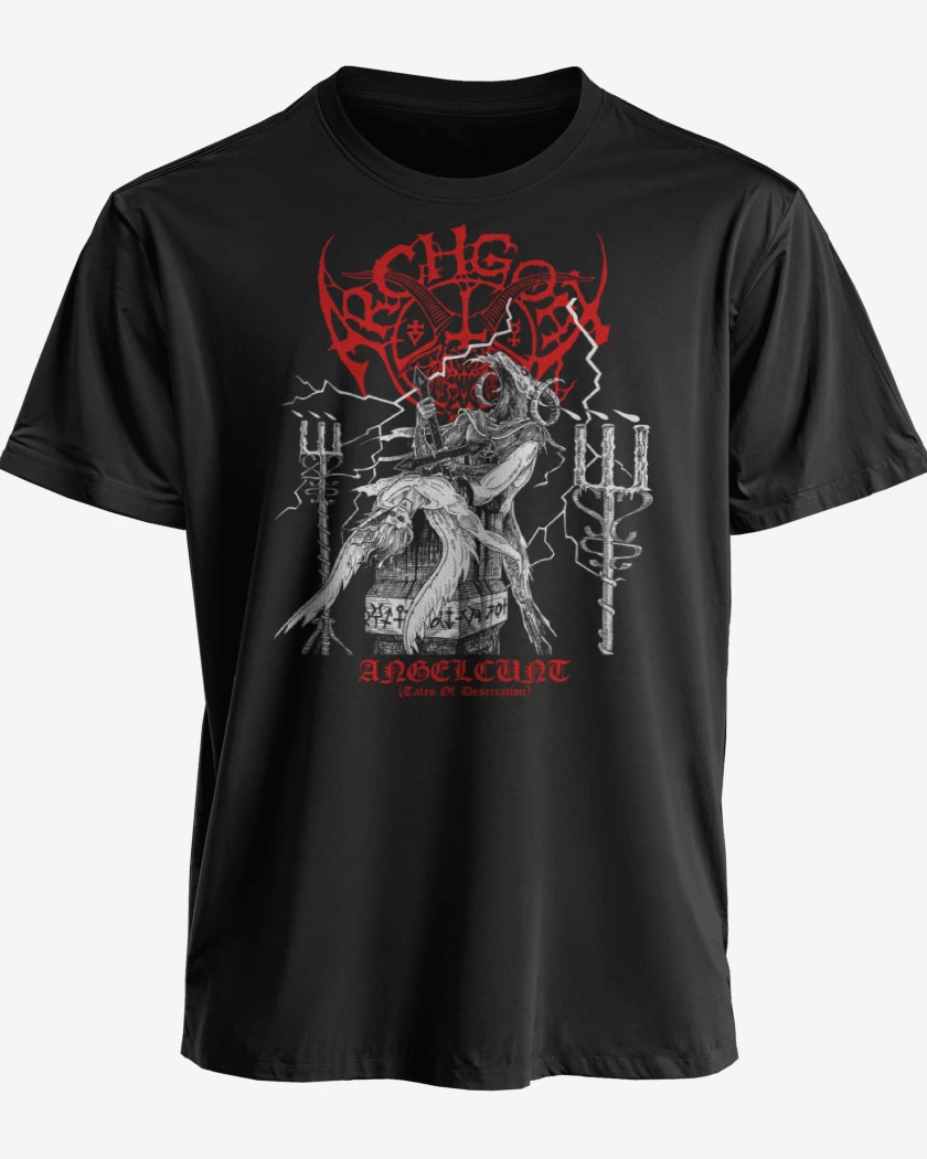 Polera premium Negro de Archgoat Angelcunt