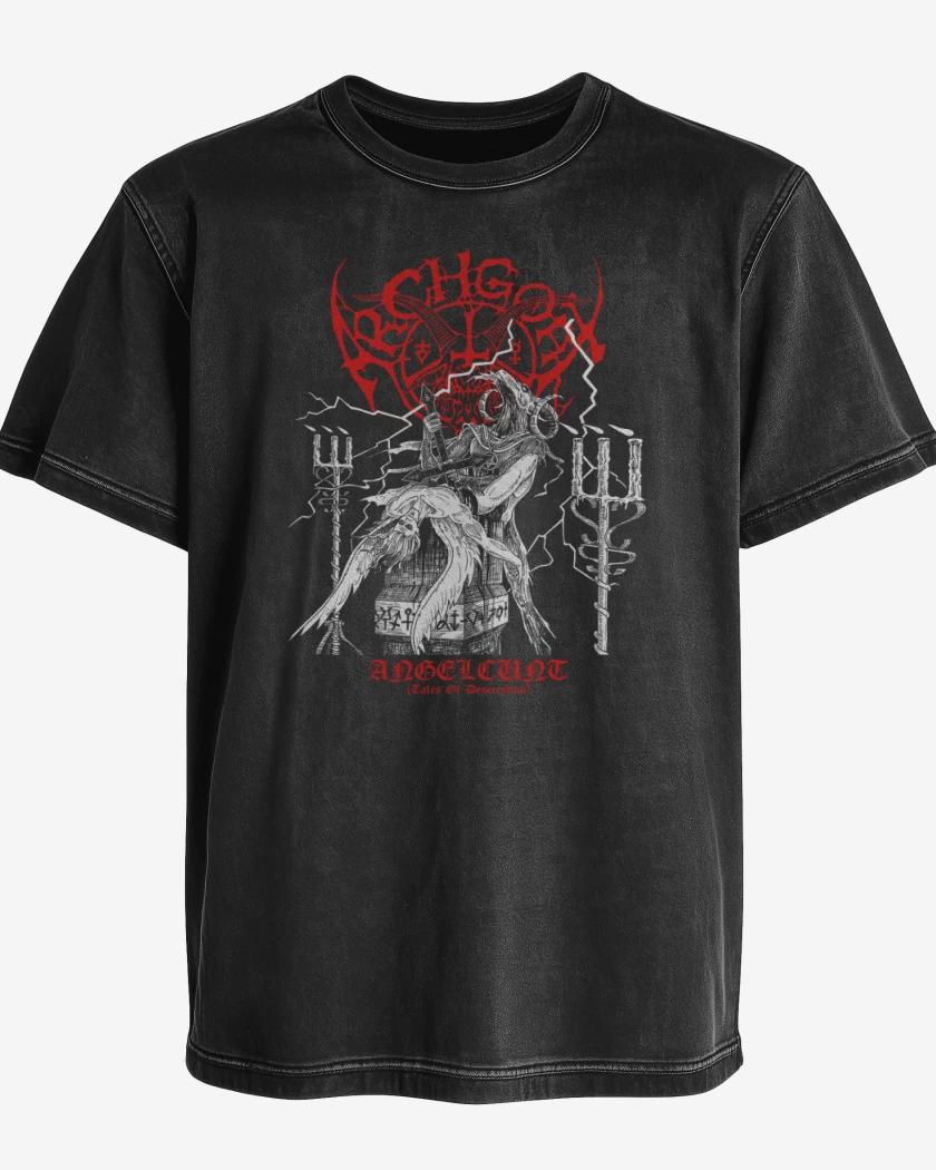 Polera desgastada Archgoat Angelcunt