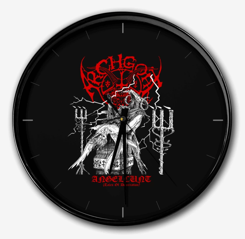 Reloj Negro de Archgoat Angelcunt