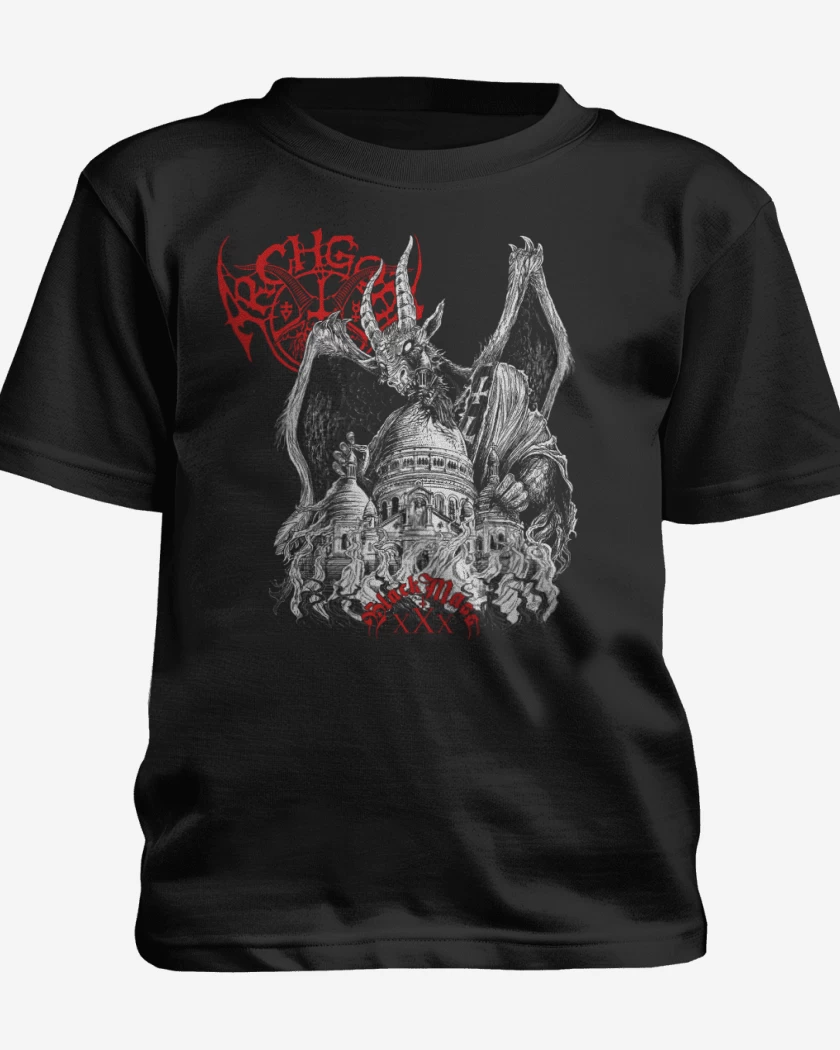 Polera de niño Negro de Archgoat Black Mass
