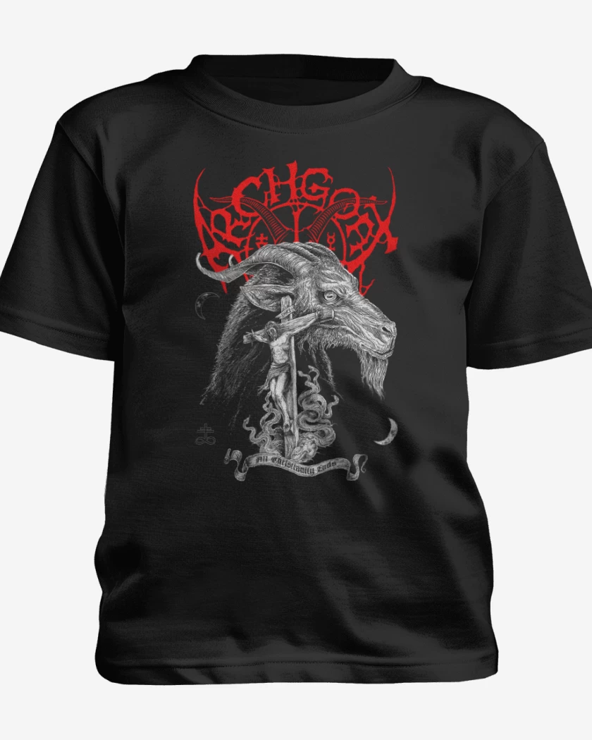 Polera de niño Archgoat All Christianity Ends