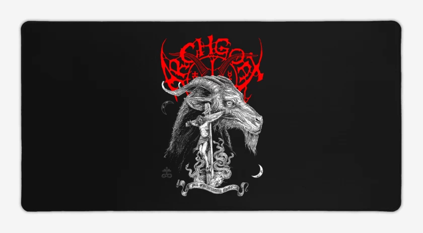 Mouse pad Gamer Archgoat All Christianity Ends
