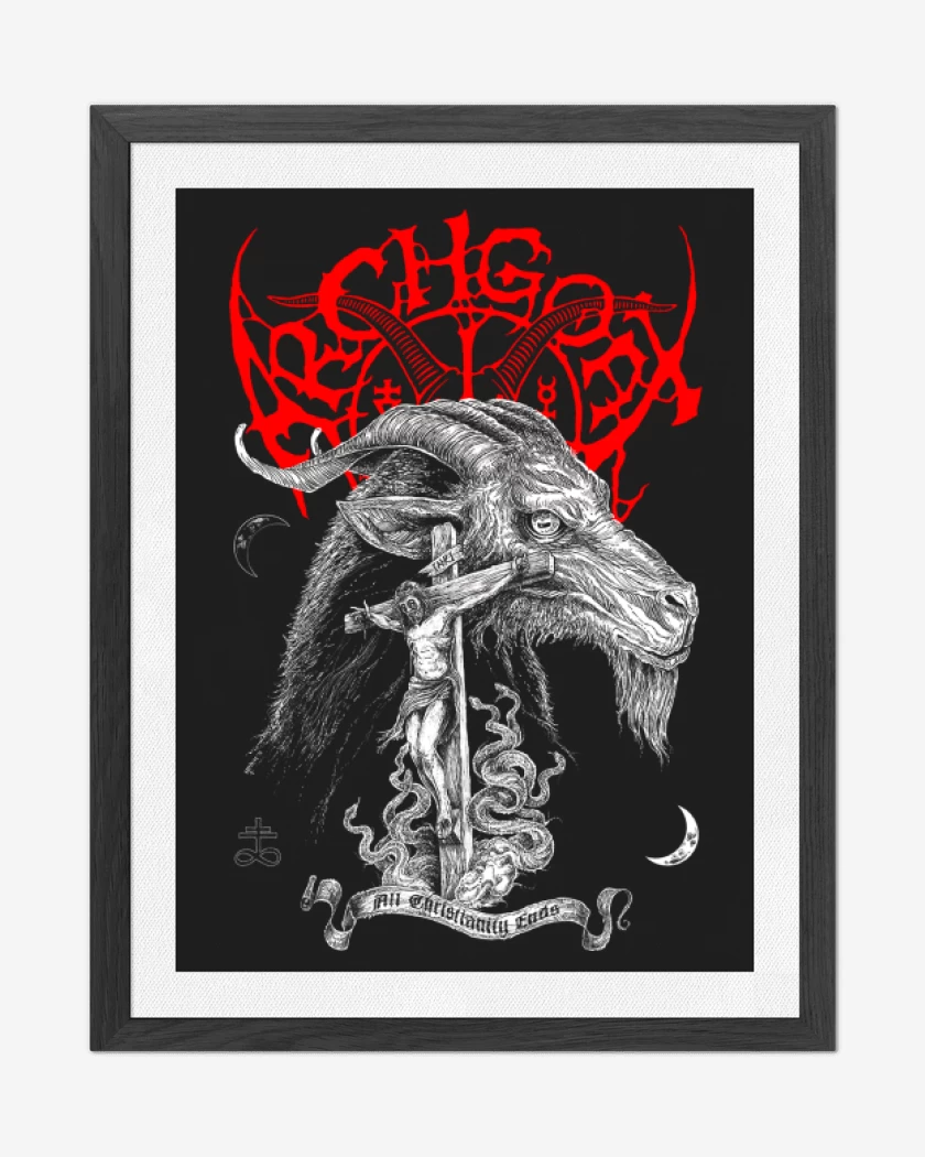 Cuadro decorativo Archgoat All Christianity Ends