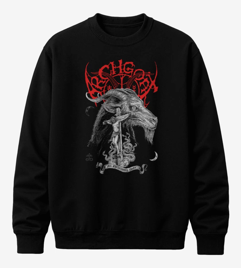Poleron polo Archgoat All Christianity Ends