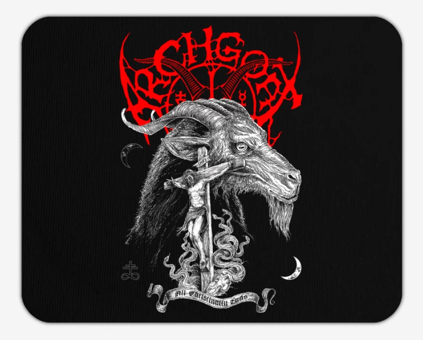 Mousepad Archgoat All Christianity Ends