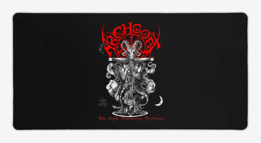 Mouse pad Gamer Negro de Archgoat The Light Devouring Darkness