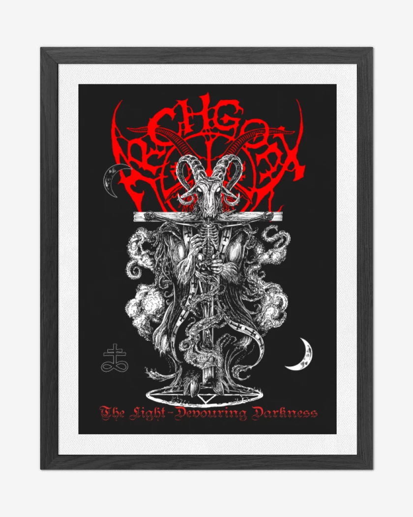 Cuadro decorativo Negro de Archgoat The Light Devouring Darkness