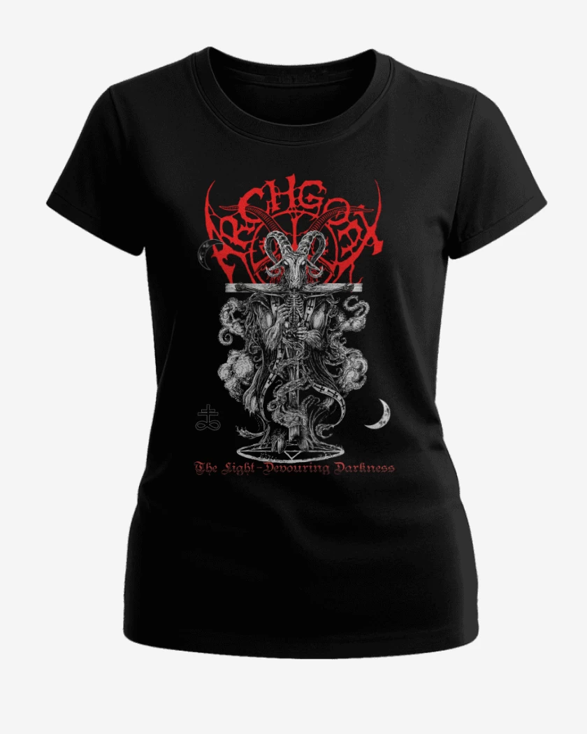 Polera de Mujer Negro de Archgoat The Light Devouring Darkness