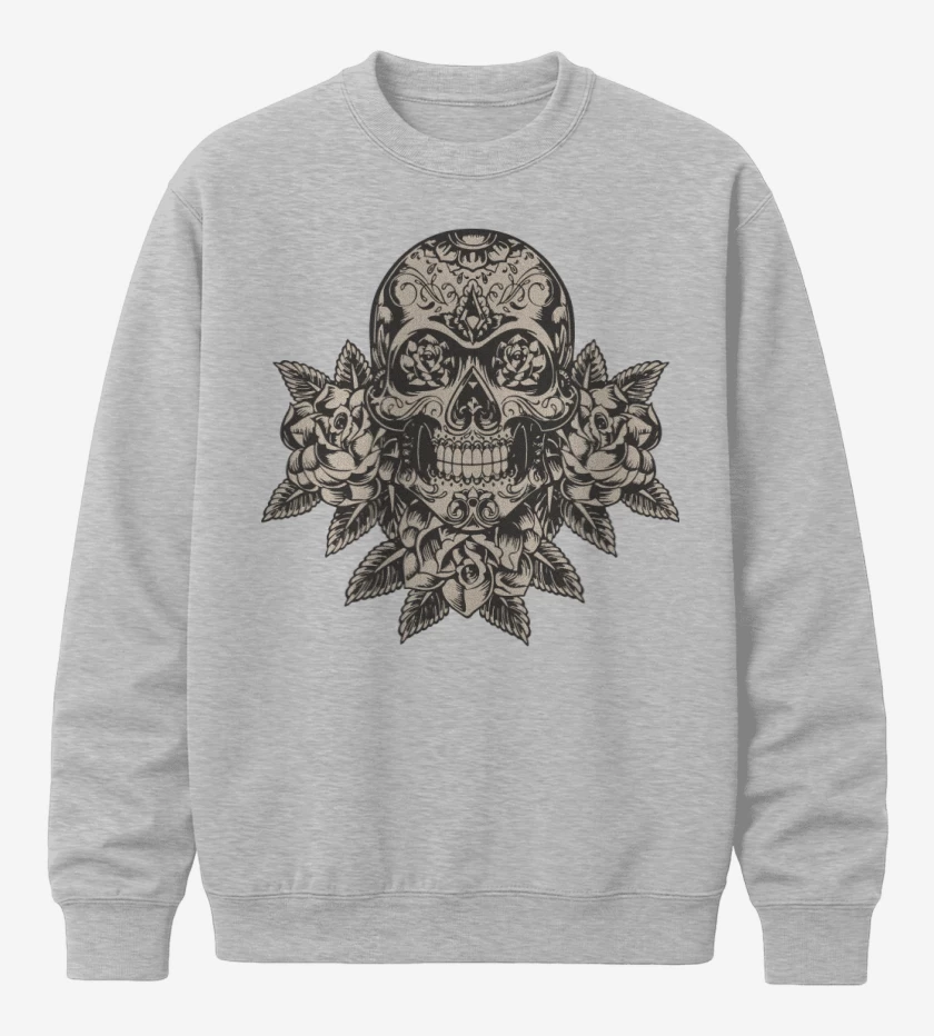 Poleron polo Gris Melange de Calaca 2