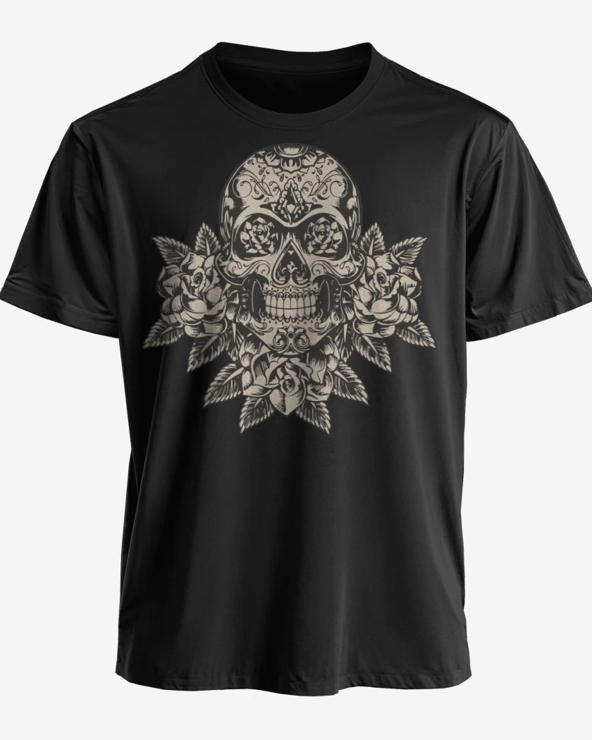 Polera premium Negro de Calaca 2