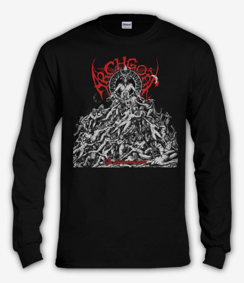 Polera manga larga Archgoat The Luciferian Crown