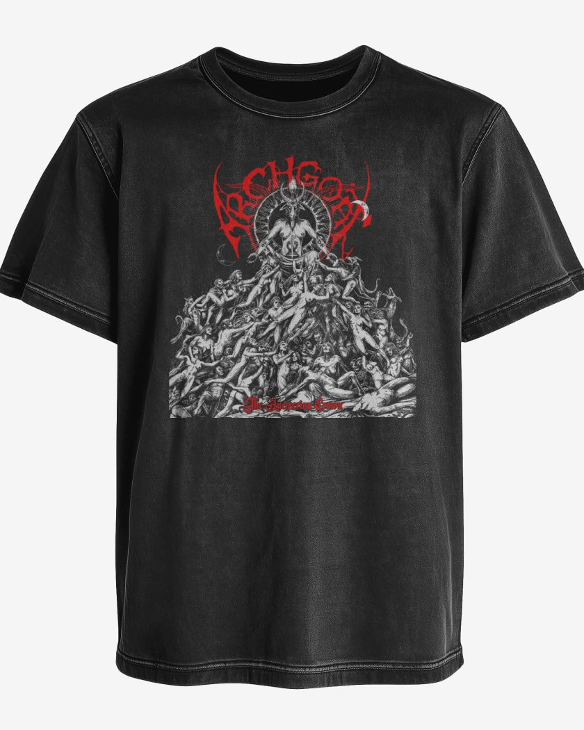 Polera desgastada Archgoat The Luciferian Crown