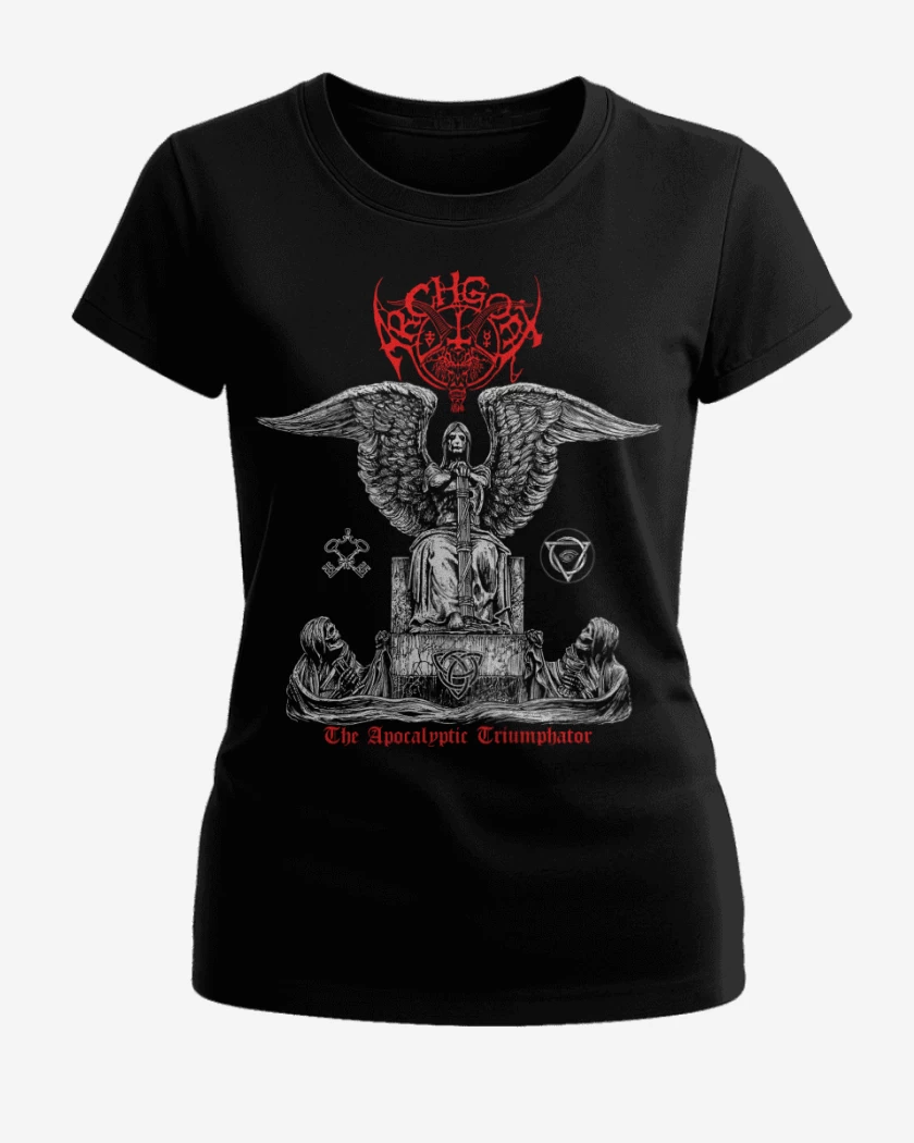 Polera de Mujer Negro de Archgoat The Apocalyptic Triumphator