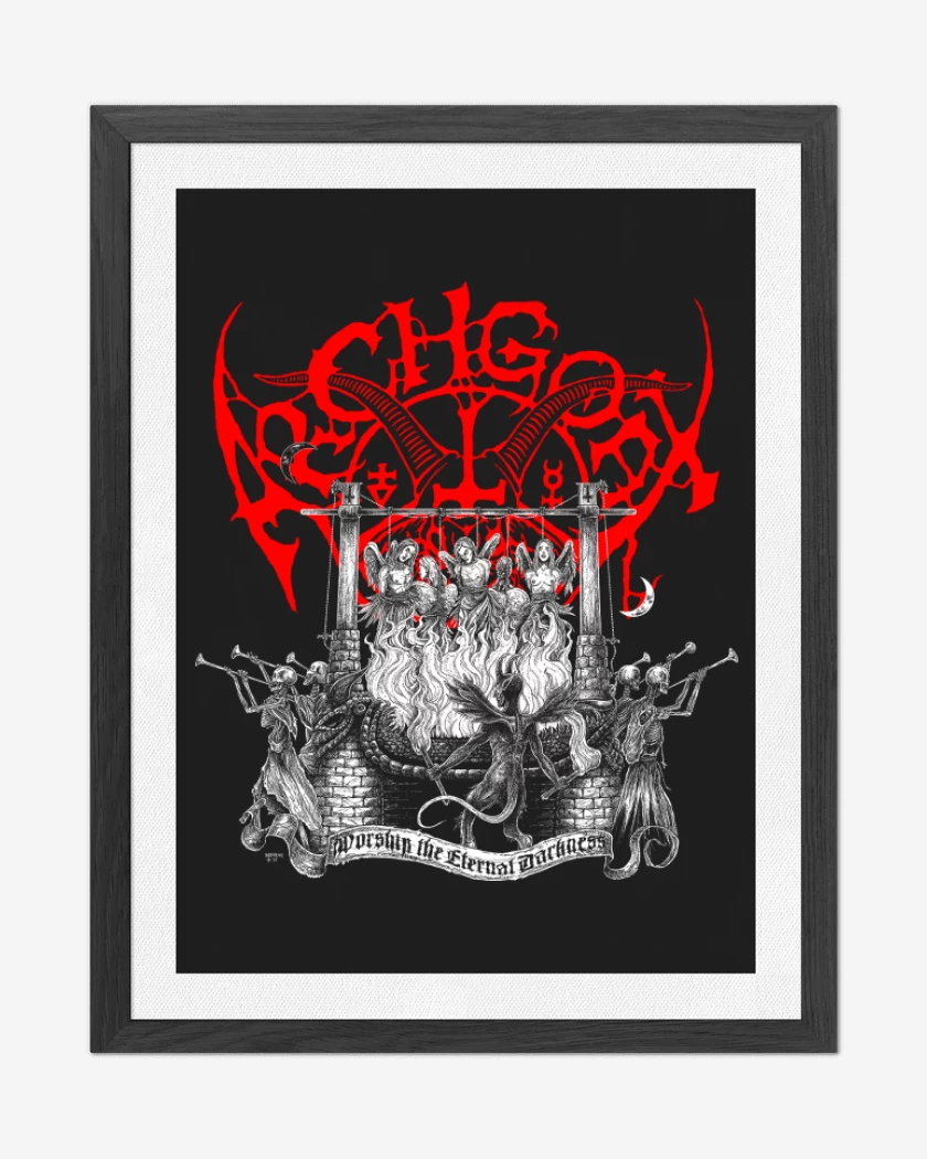 Cuadro decorativo Archgoat Worship The Eternal Darkness