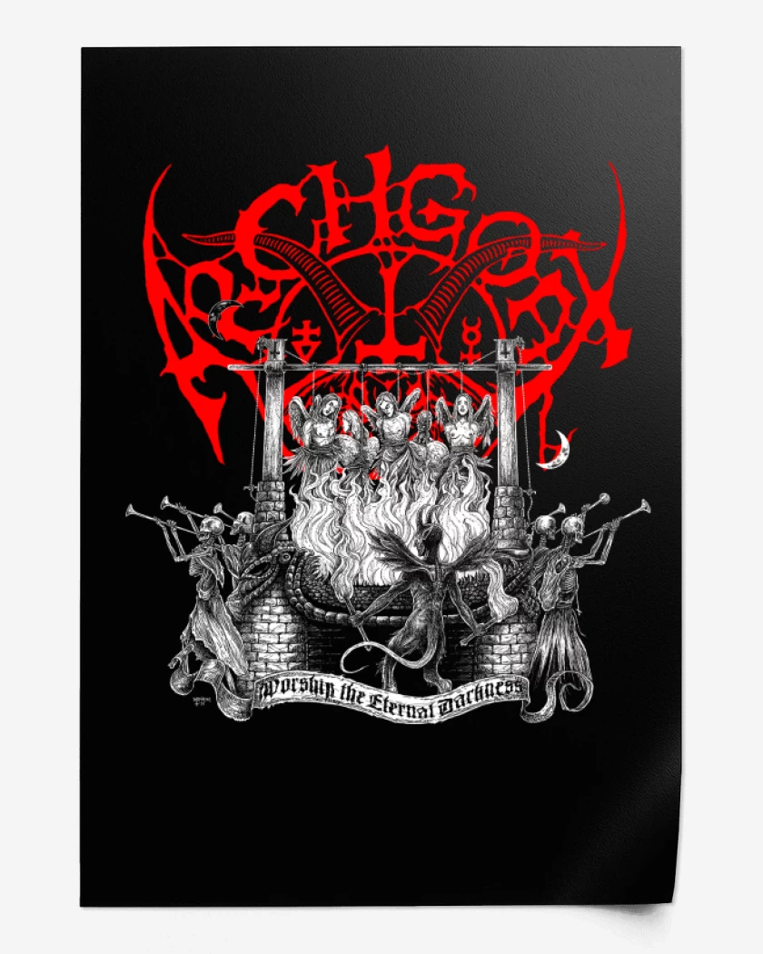 Print Archgoat Worship The Eternal Darkness