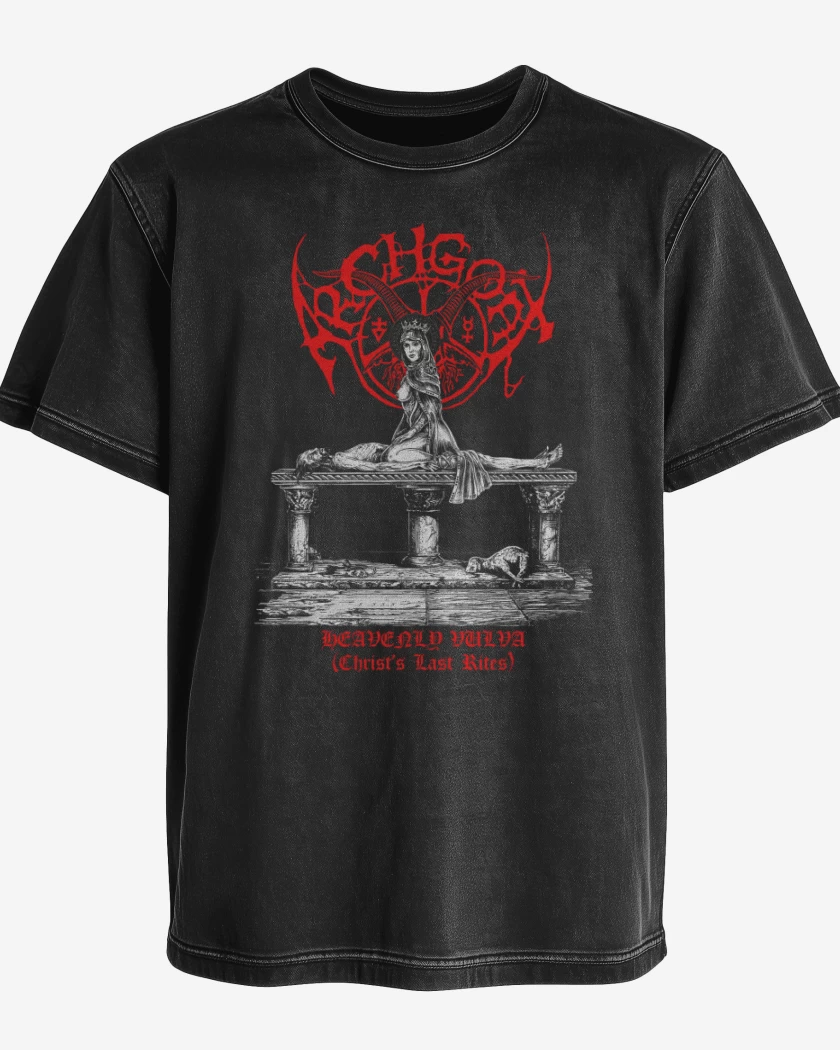 Polera desgastada Archgoat Heavenly 
