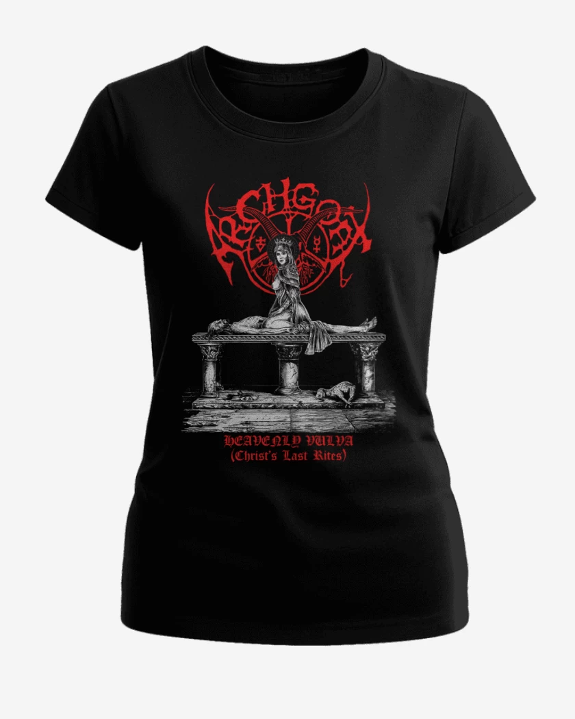Polera de Mujer Negro de Archgoat Heavenly 