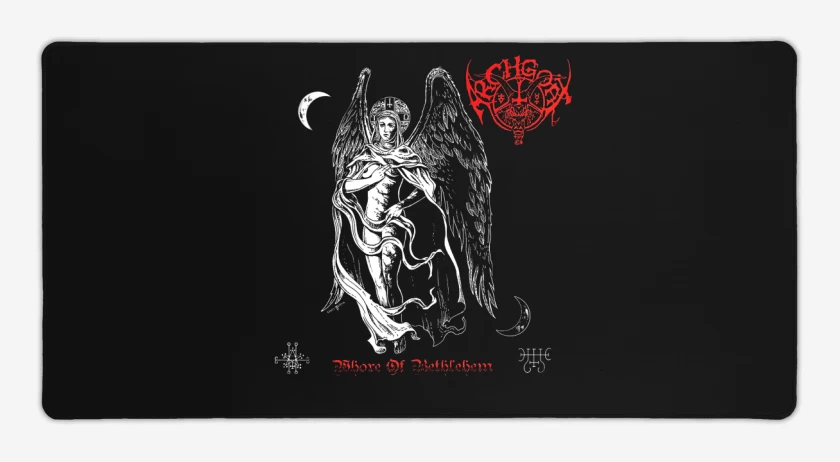 Mouse pad Gamer Negro de Archgoat Bethlehem