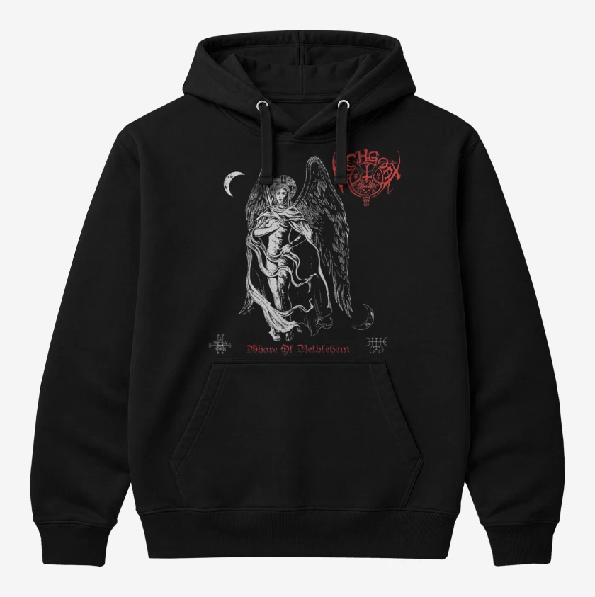 Polerón Canguro Negro de Archgoat Bethlehem