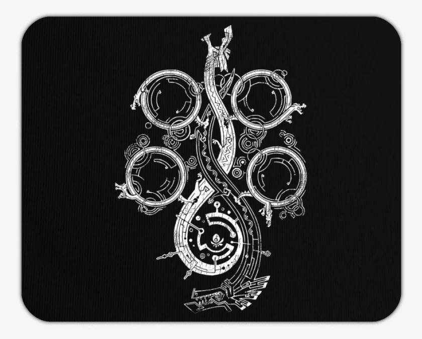 Mousepad Monster Hunter Wilds Logo B
