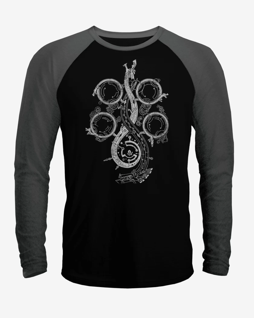 Polera Raglan Monster Hunter Wilds Logo B
