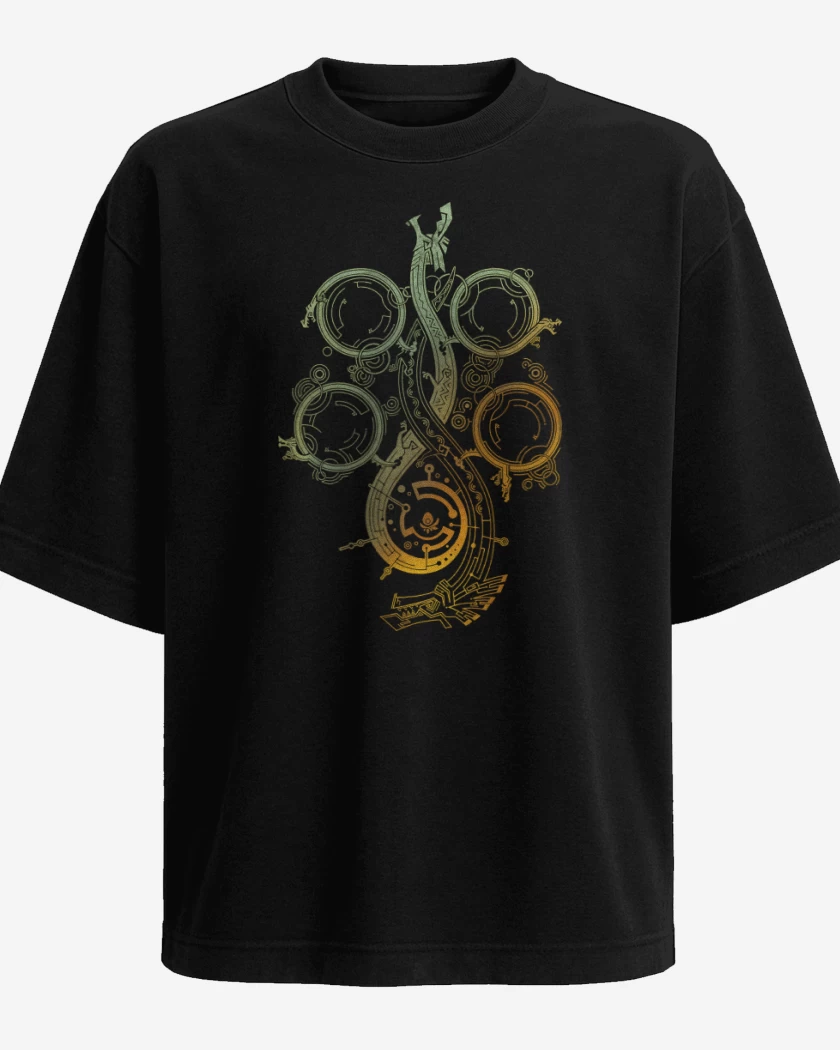 Polera Oversize Monster Hunter Wilds Color