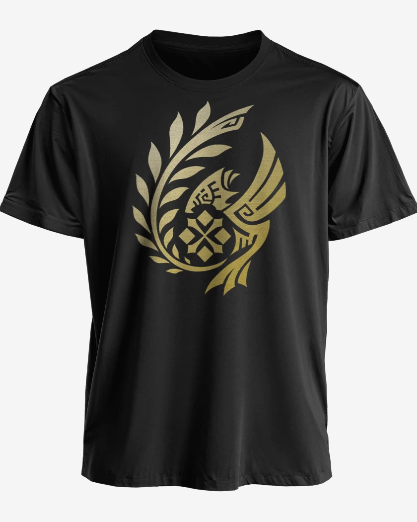 Polera Monster Hunter Wilds Emblema