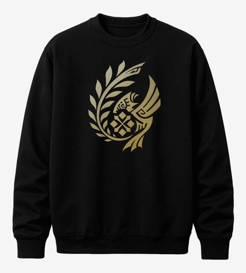 Poleron polo Monster Hunter Wilds Emblema