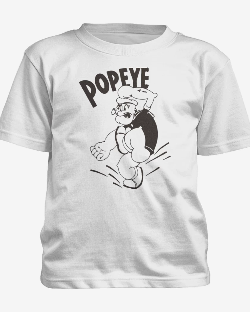 Polera de niño Blanco de Popeye