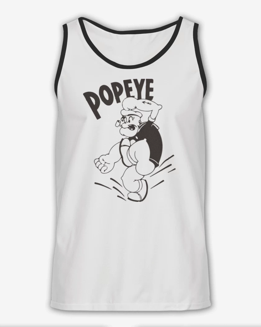 Sudadera Blanco de Popeye