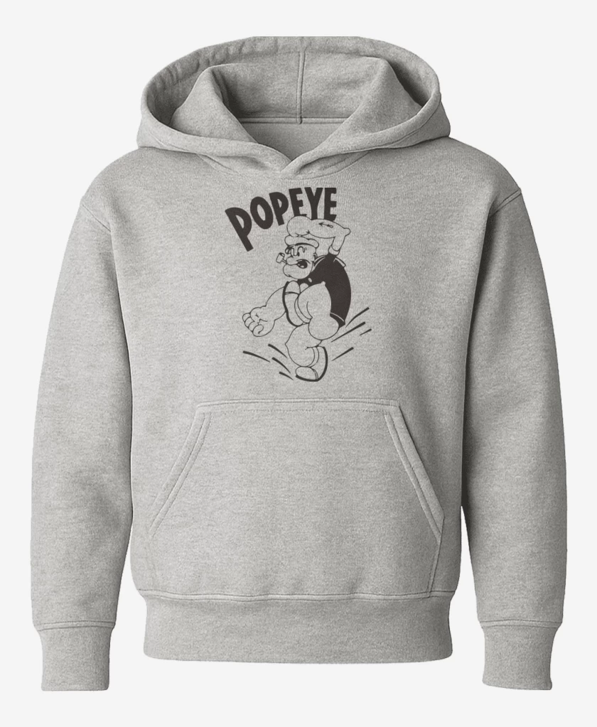 Poleron de niño Gris Melange de Popeye