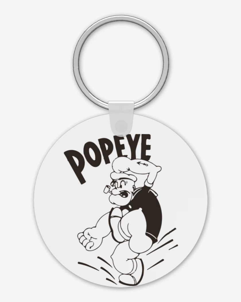 Llavero Blanco de Popeye