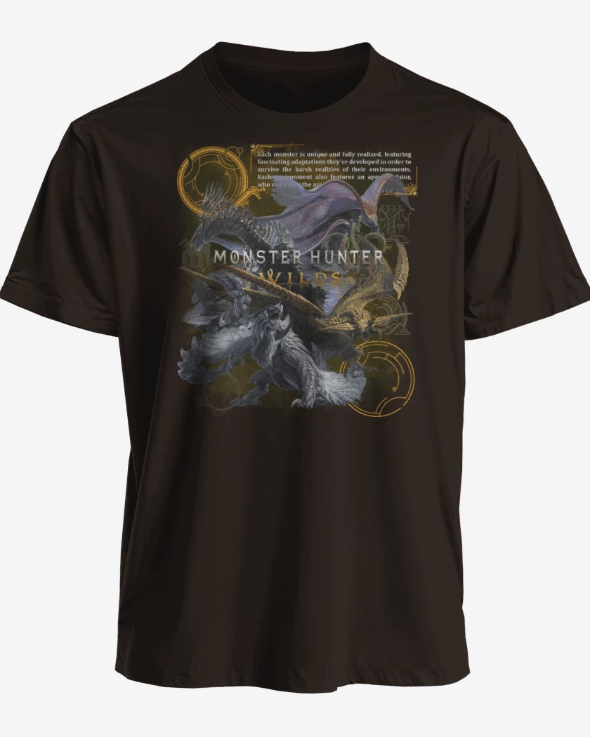 Polera MH Wilds Monsters